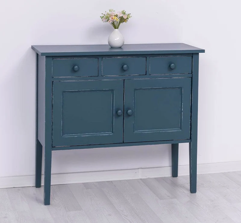 Sideboard aus Massivholz mit drei Schubladen