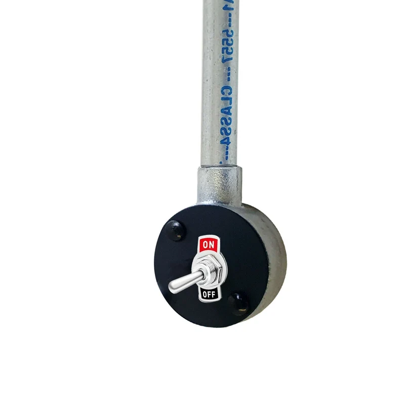 Industrielles modernes Vintage Retro galvanisiertes Rohr Wandleuchte B22 Lampenbefestigung Rohrbeleuchtung Rohrlampen~2293