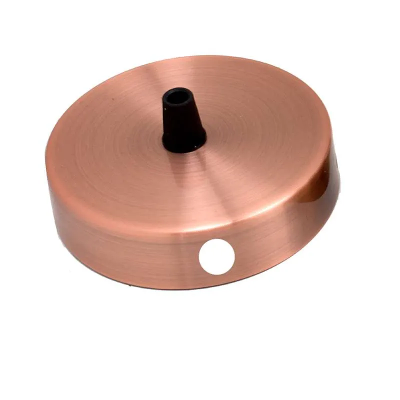 Moderne Runde Deckenrosette Gelbmessing für hängelampe~2673