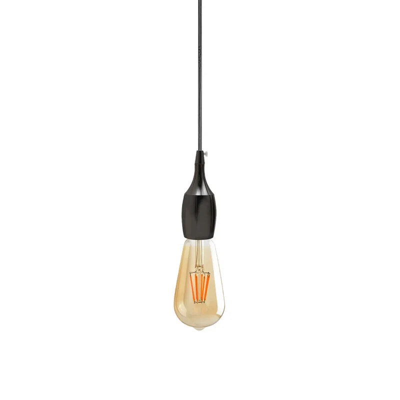 Vintage Metall Lampenfassung E27 Glühbirne Lampenfassung für DIY Pendelleuchte Wandleuchte~2656