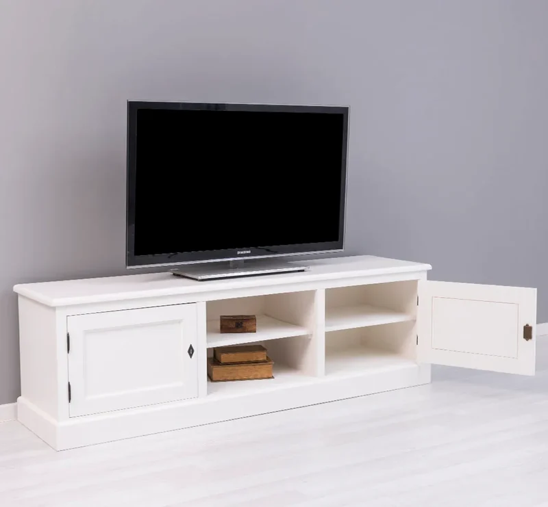 TV-Sideboard aus Massivholz verschließbaren Türen