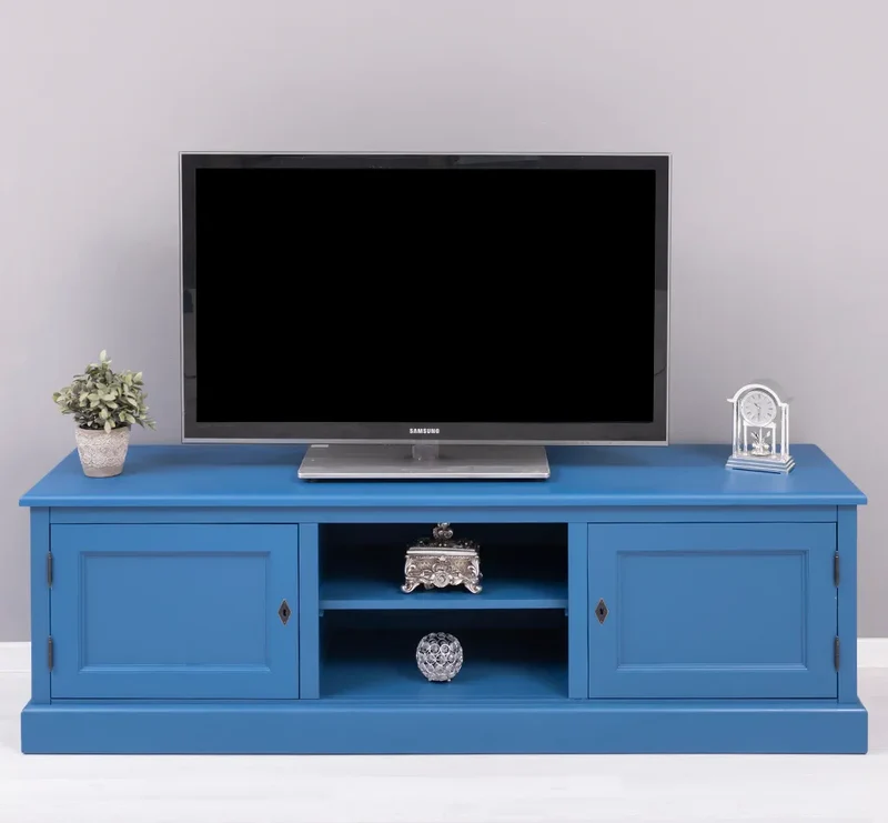 TV-Sideboard aus Massivholz verschließbaren Türen