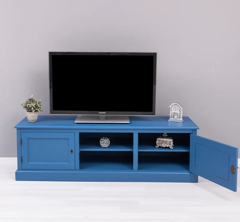 TV-Sideboard aus Massivholz verschließbaren Türen