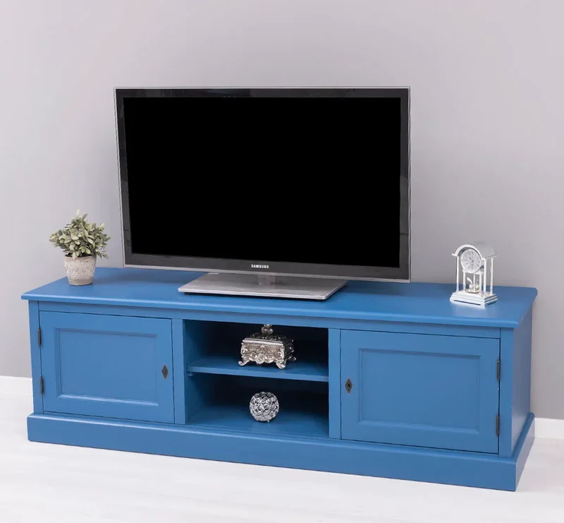 TV-Sideboard aus Massivholz verschließbaren Türen