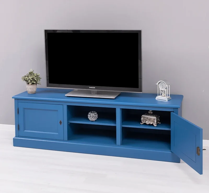 TV-Sideboard aus Massivholz verschließbaren Türen