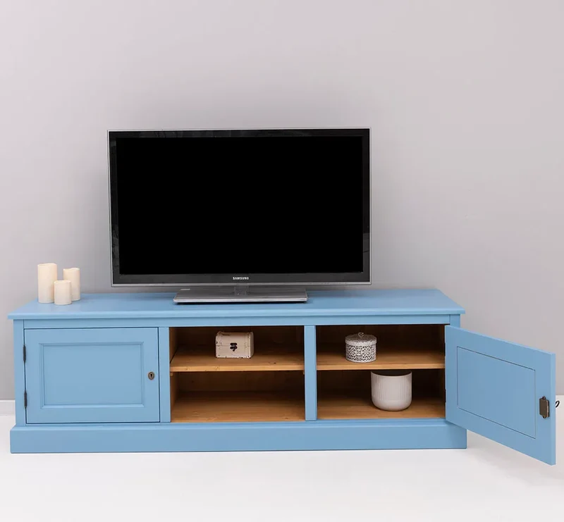TV-Sideboard aus Massivholz verschließbaren Türen