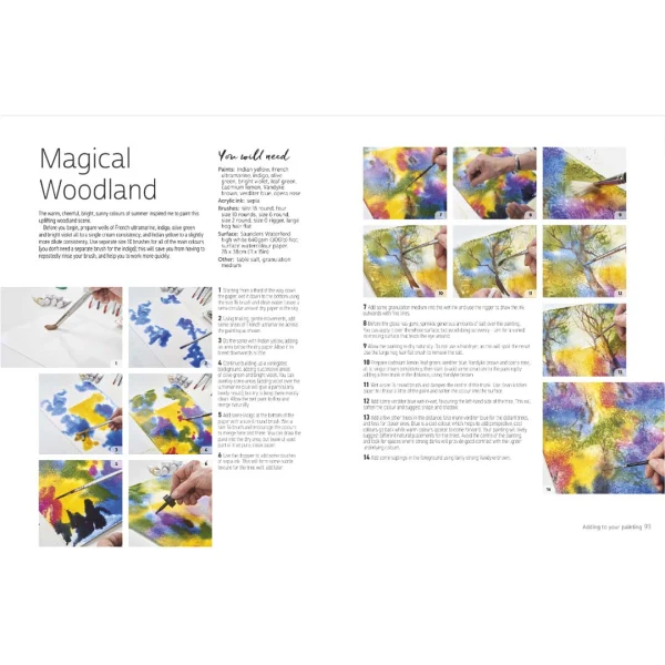 Search Press Books - Watercolour Nature Unleashed