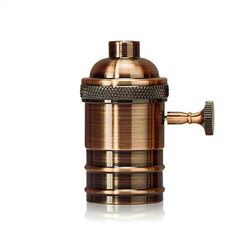 Vintage Antik Retro Metall Lampenfassung Lampenfassung~2646