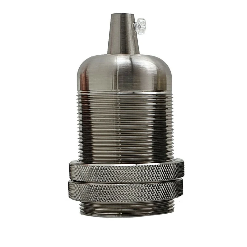 Moderne metall Nickel E27 fassungen für glühbirnen~2643
