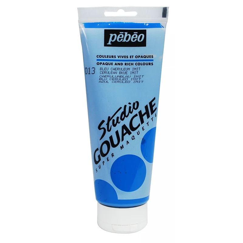 Pebeo - Studio Gouache 220ml Cerulean Blue