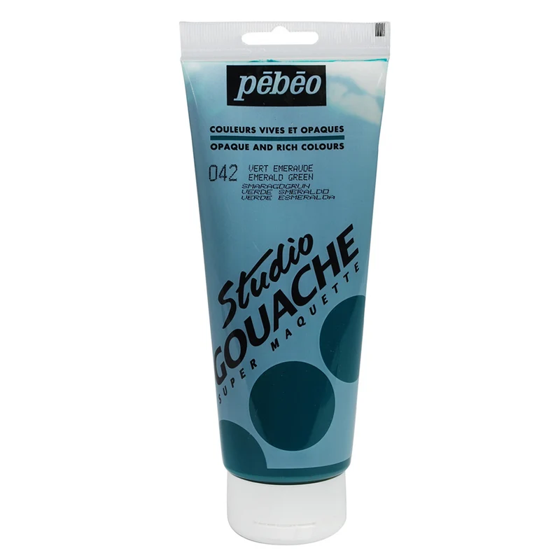Pebeo - Studio Gouache 220ml Emerald Green