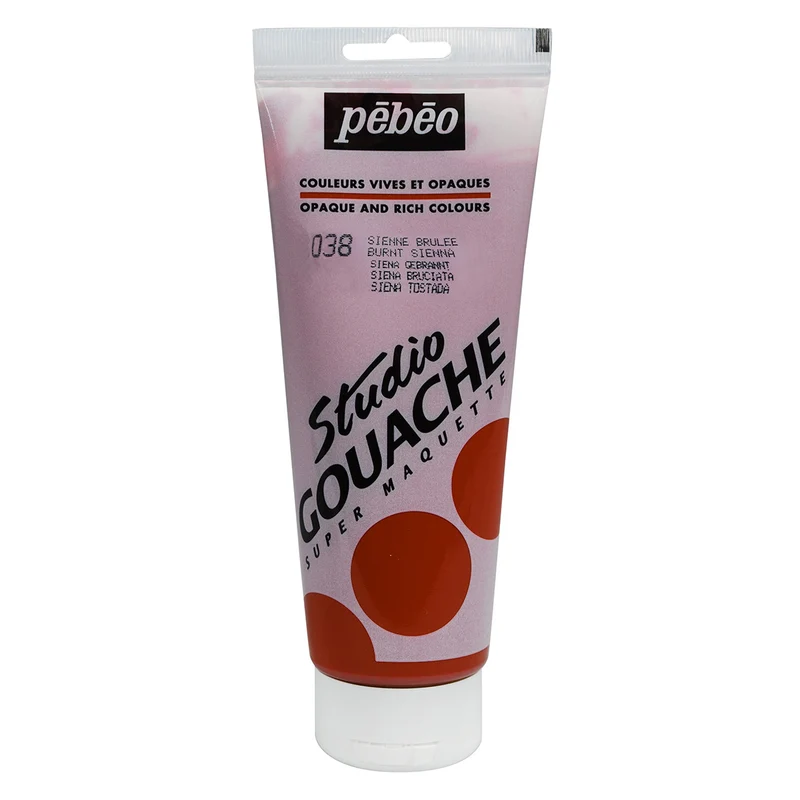 Pebeo - Studio Gouache 220ml Burnt Sienna