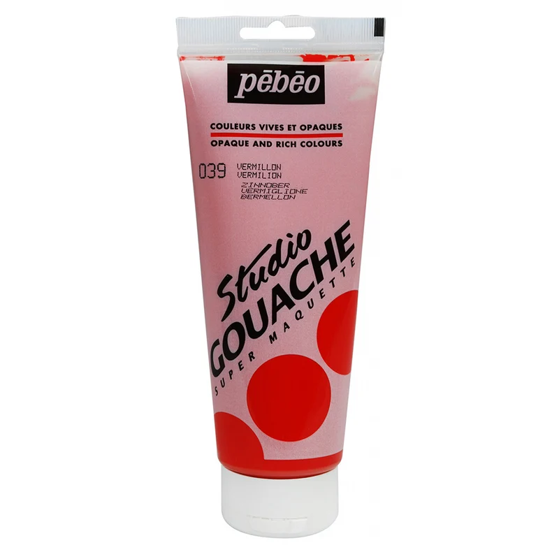 Pebeo - Studio Gouache 220ml Vermilion