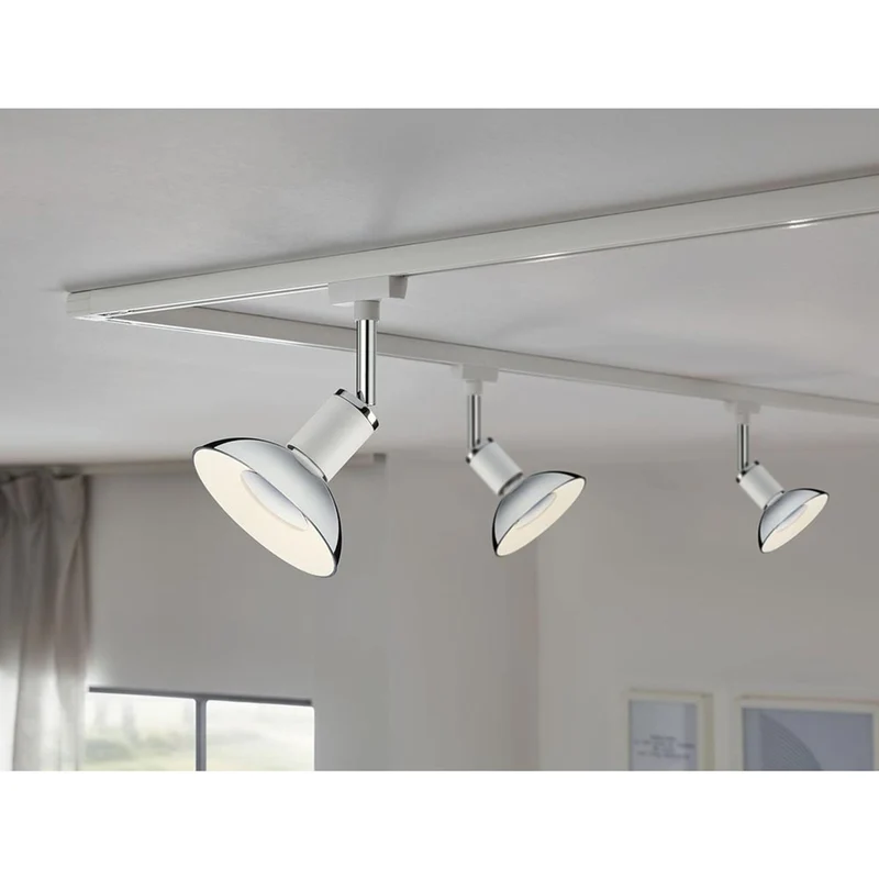 GU10 4,9W LED Reflektor 3 Stufen-Dimmer Silber, Weiß 3000K