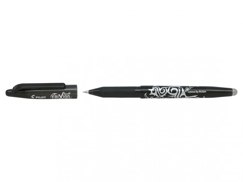Pilot - FriXion Ball 0.7 - Erasable Gel Ink Rollerball pen - Black - Medium Tip