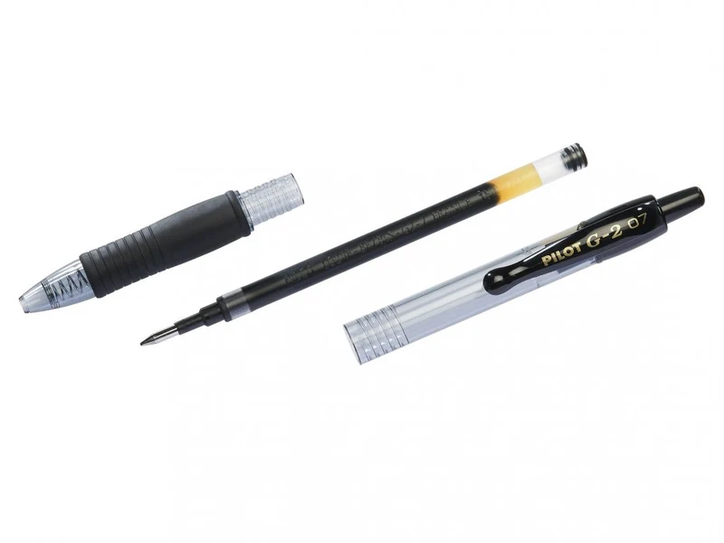 Pilot - G2 - Gel pen Ink - Retractable Rollerball - Red - Medium Tip