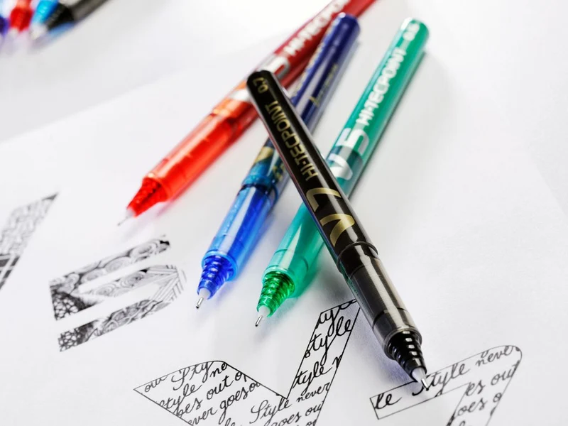 Pilot Hi-Tecpoint V7 - Liquid Ink Rollerball pen - Blue - Medium Tip