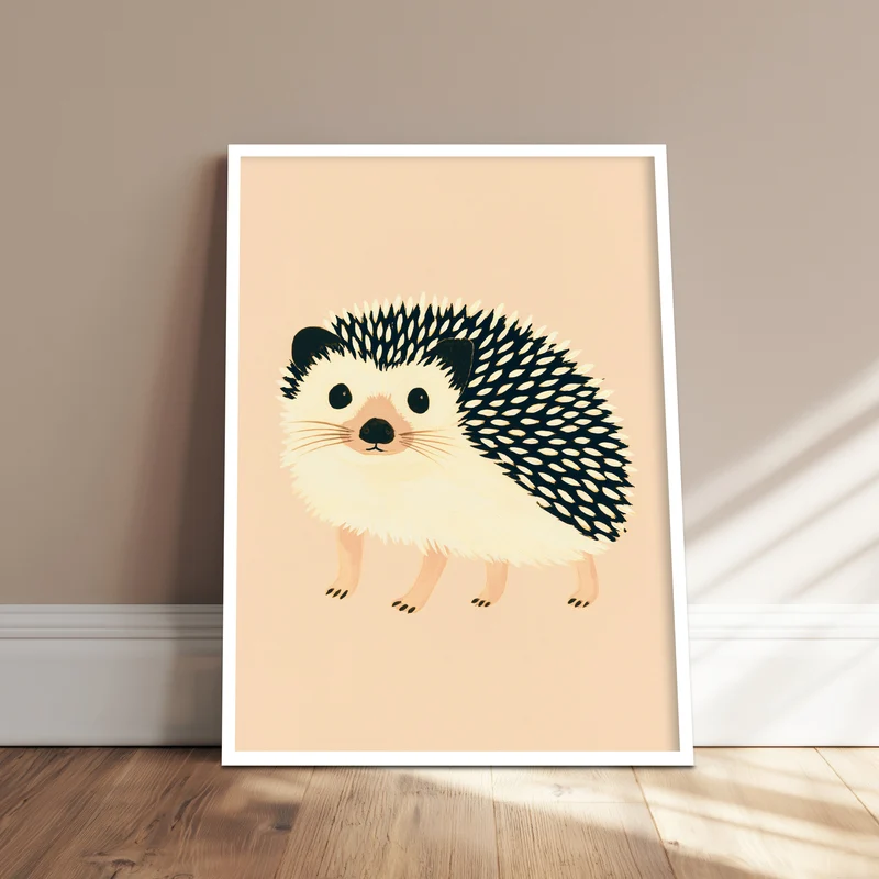 Kleiner Igel sanft Poster