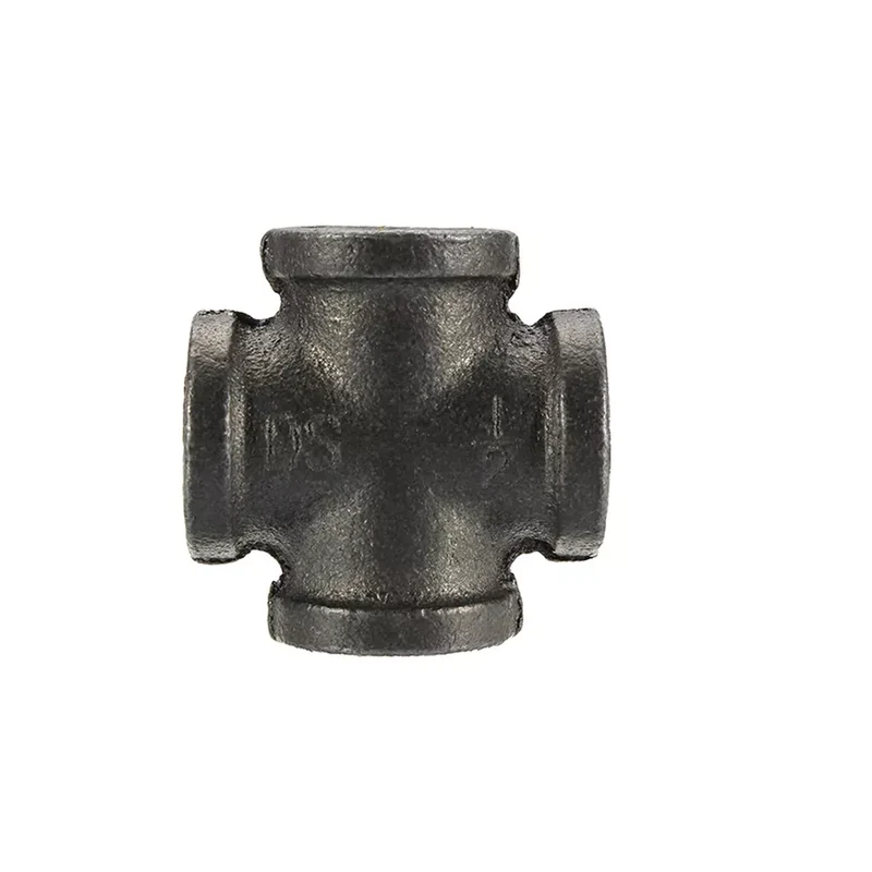 5-Wege-Rohrverbinder aus Gusseisen (3/4) Industriestil für DIY-Lampen~1987