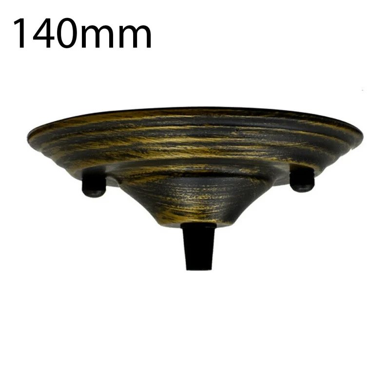 140 mm Deckenrosette Mit Kordelgriff Für Lampen~1688