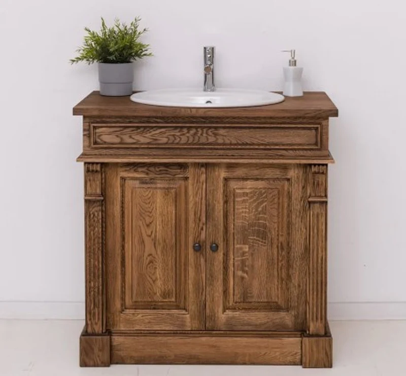 Casa Padrino Waschtisch im Landhausstil, 90 x 51 x 91 cm