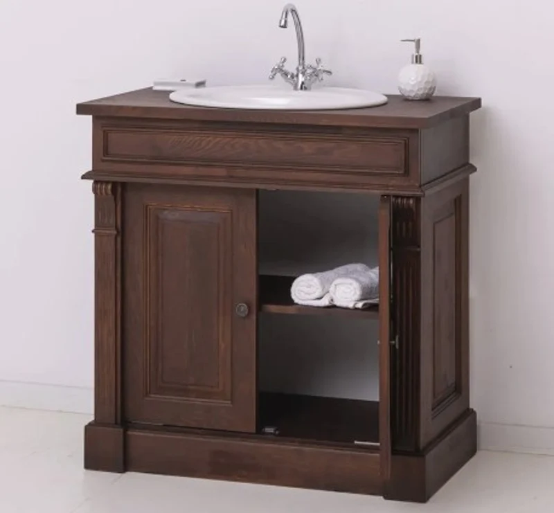Casa Padrino Waschtisch im Landhausstil, 90 x 51 x 91 cm