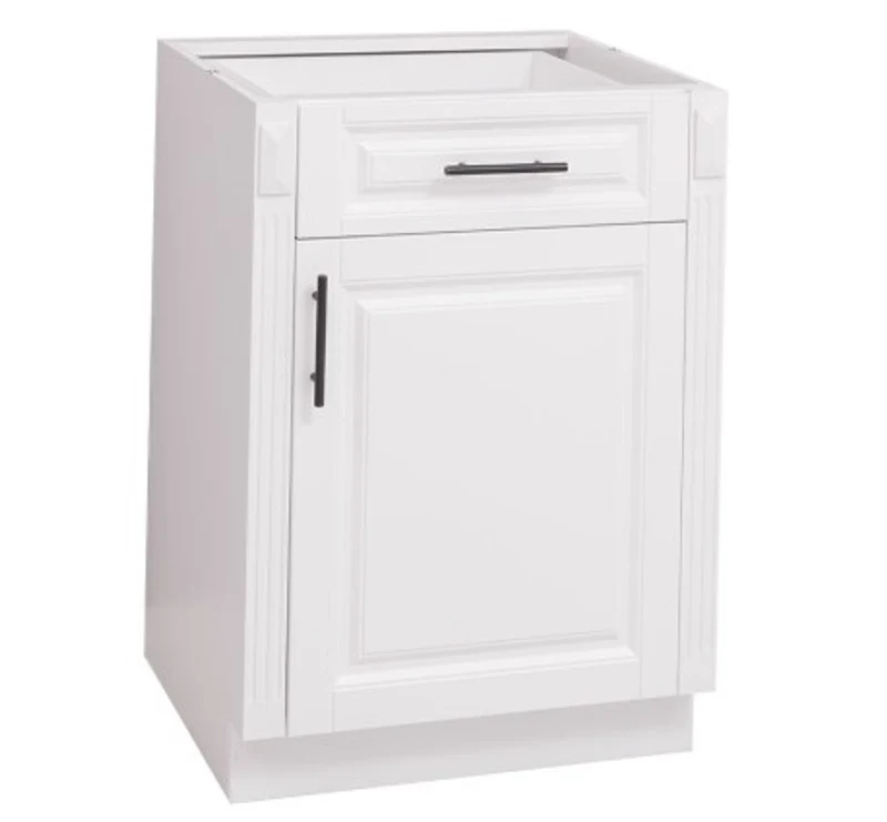 Casa Padrino Küchenschrank im Landhausstil mit 1 Tür und 1 Schublade, 60 x 58 x 85 cm