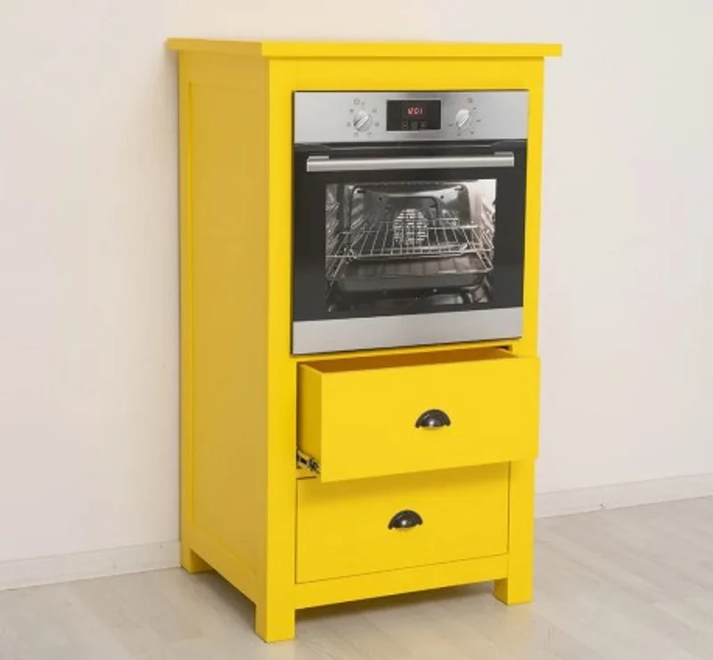 Casa Padrino Schrank im Landhausstil, 76 x 65 x 137 cm