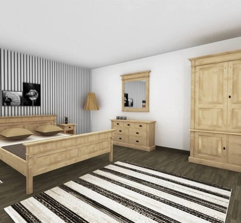 Casa Padrino Möbel Set im Landhausstil, 122 x 75 x 41 cm