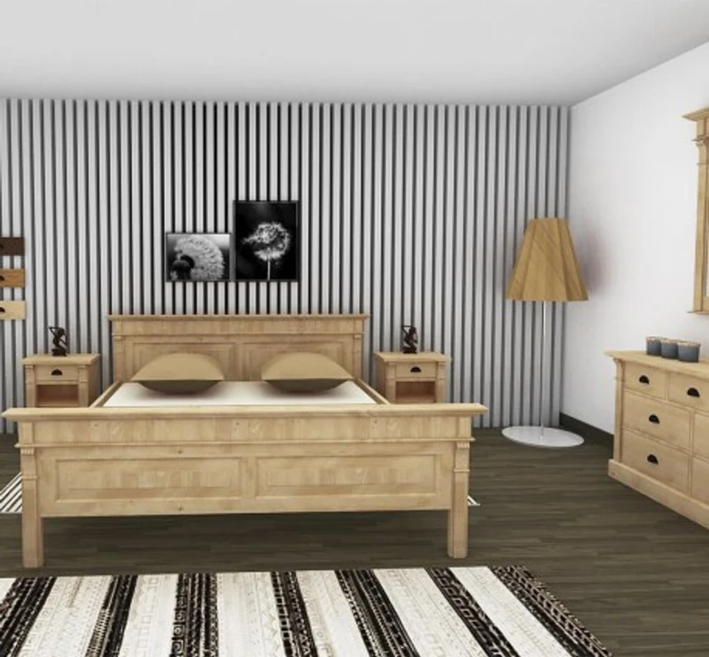 Casa Padrino Möbel Set im Landhausstil, 122 x 75 x 41 cm