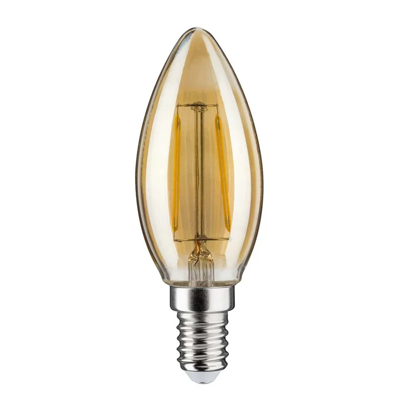 LED Vintage Kerze 2W E14 Gold 1700K
