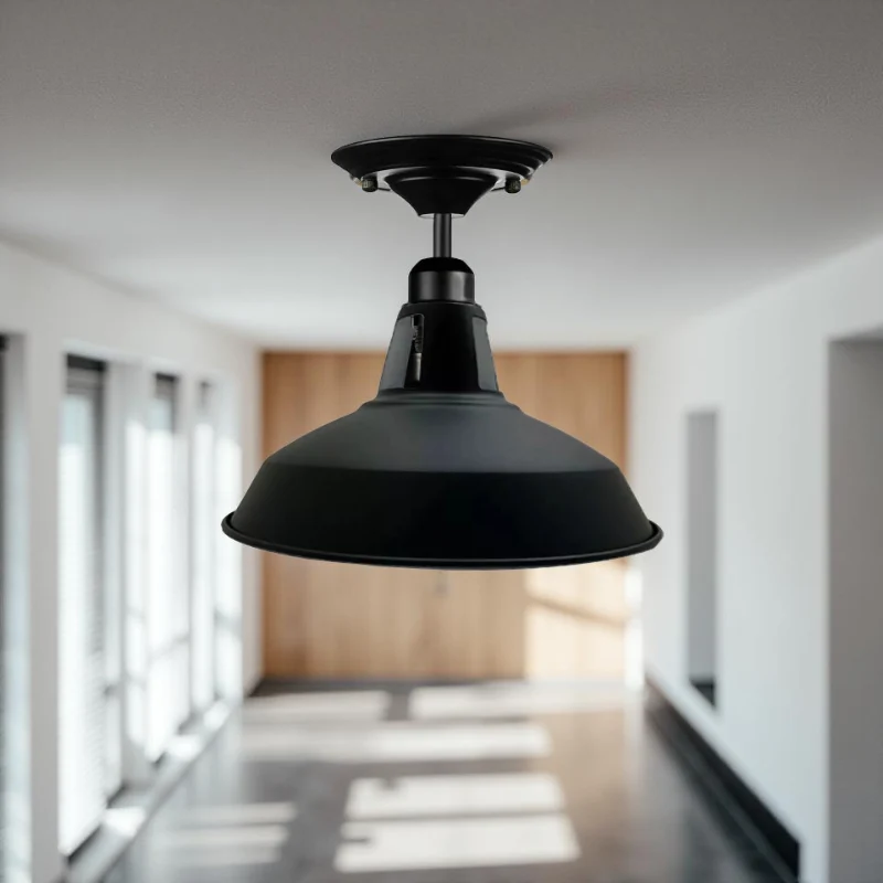 Retro lampenschirme Ø 30cm Kurvig für led-deckenleuchten~1590