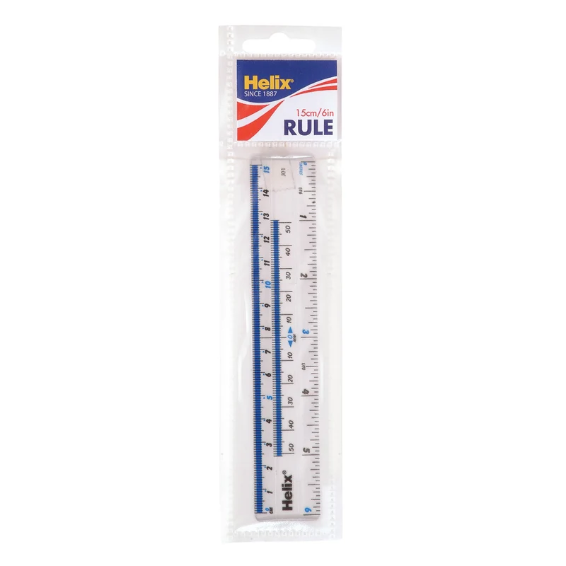 Helix 15cm Metric-Imperial Ruler