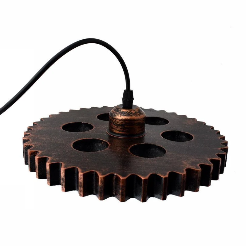 Zahnrad Retro Industrial Vintage Deckenleuchte Lampenschirm ~3851