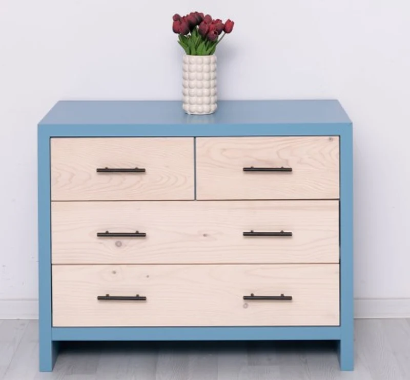 Casa Padrino Kommode im Landhausstil mit 4 Schubladen, 100 x 50 x 79 cm