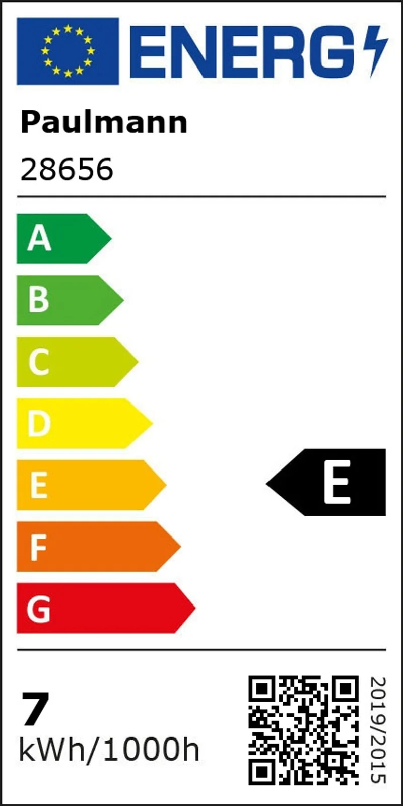 E27 6,5W LED Tropfen Filament 2700K Matt