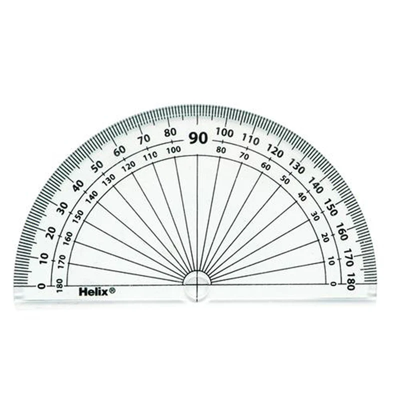 Helix 180 Degree Protractor
