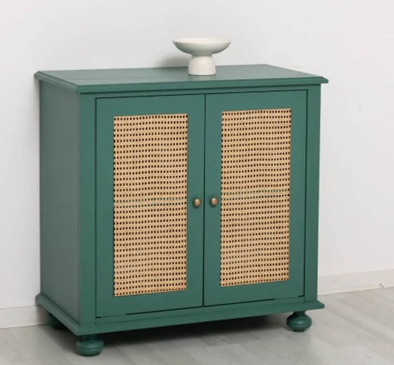 Casa Padrino Schrank im Landhausstil mit 2 Türen, 90 x 47 x 90 cm