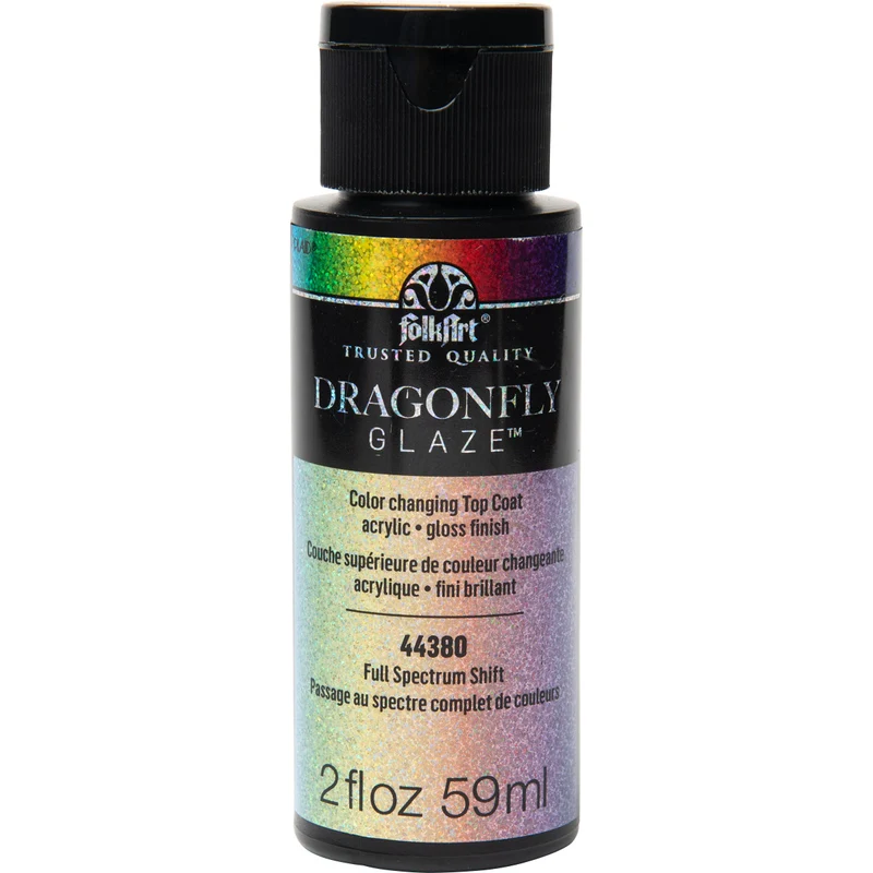 Folkart - Dragonfly Glaze 2oz - Full Spectrum Shift