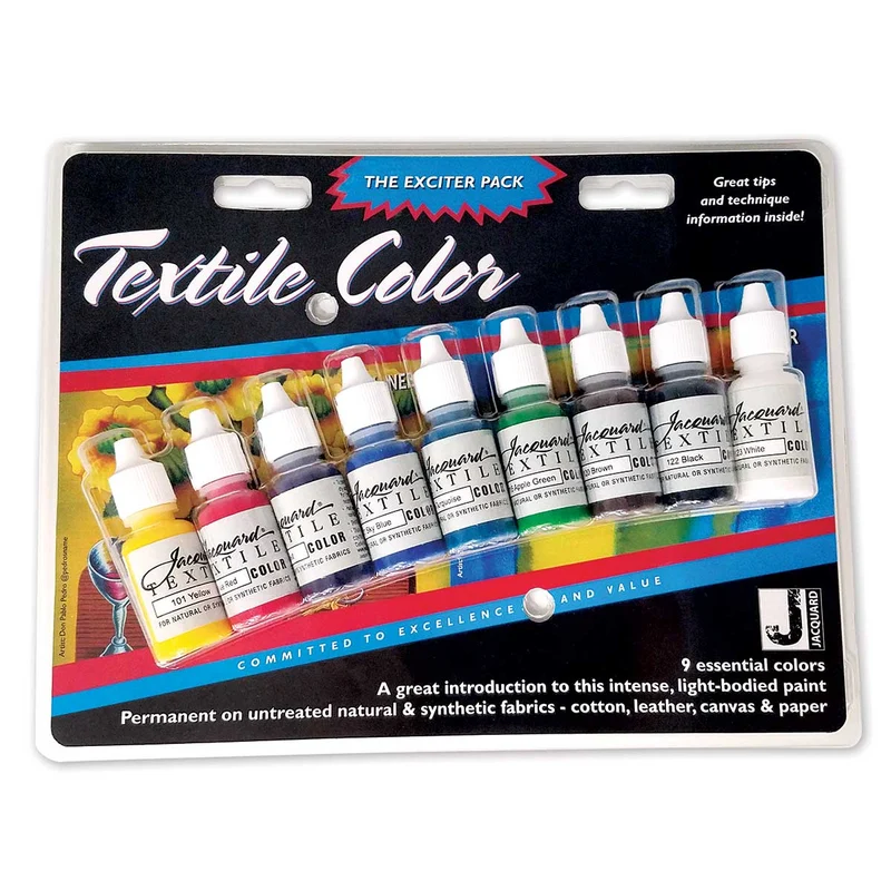Jacquard - Textile Colour Starter Pack Fabric Paint