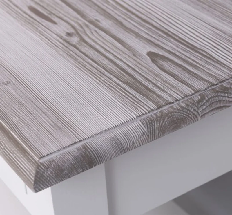 Casa Padrino Konsole im Landhausstil mit 2 Schubladen und 2 Ablagen, 110 x 45 x 89 cm