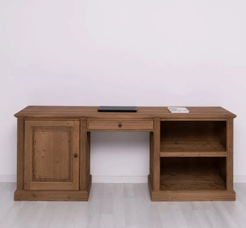 Casa Padrino Schreibtisch im Landhausstil, 199 x 55 x 78 cm