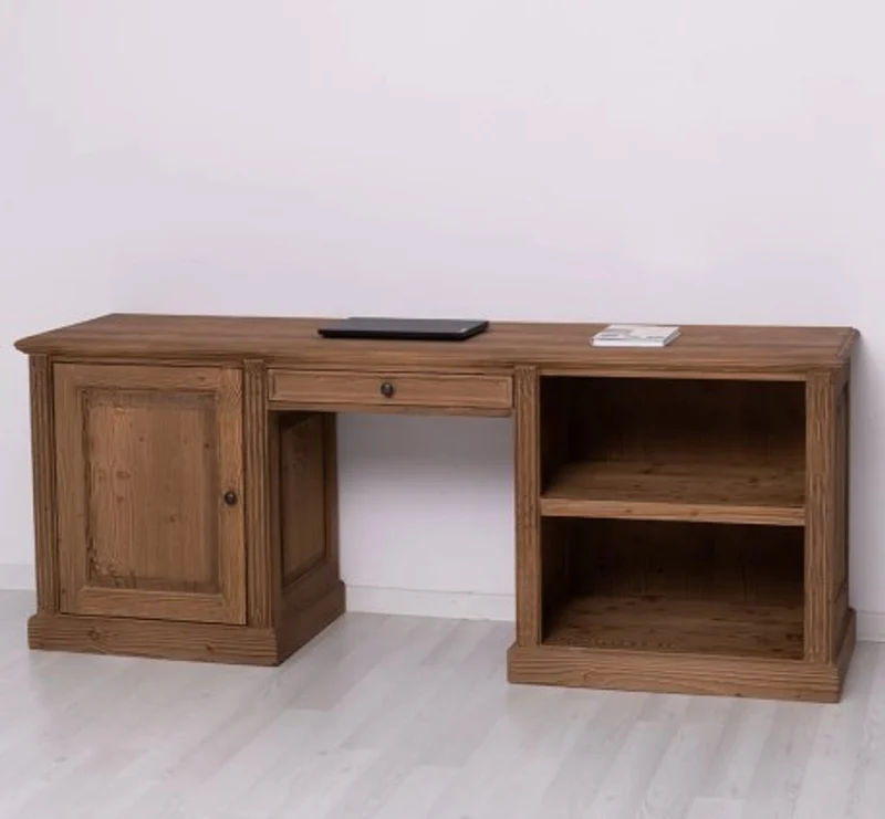 Casa Padrino Schreibtisch im Landhausstil, 199 x 55 x 78 cm