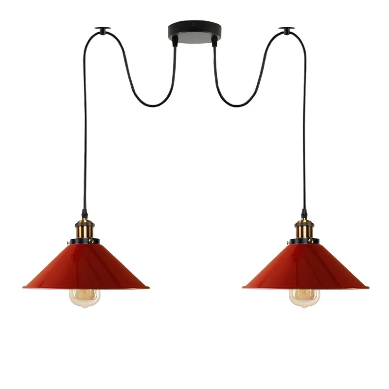Spider Pendelleuchte Industrielle Multiarm Deckenlampe| Ø 22CM ~1801
