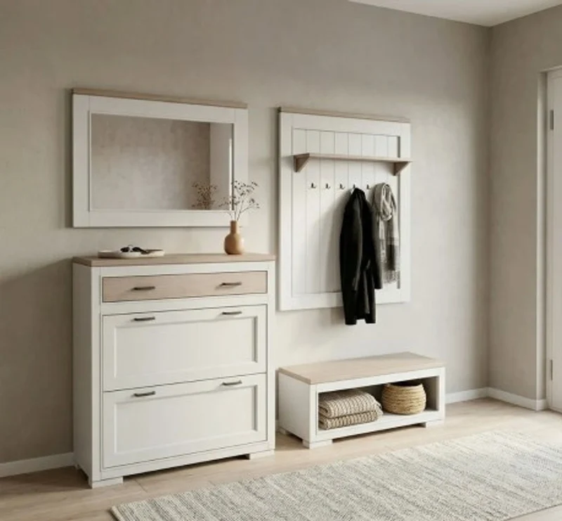 Casa Padrino Möbel Set im Landhausstil, 100 x 35 x 70 cm