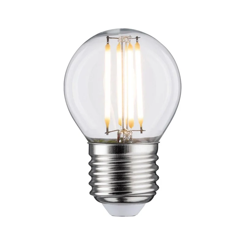 E27 5W Leuchtmittel 5er Bündel LED Filament 2700K Tropfen Klar