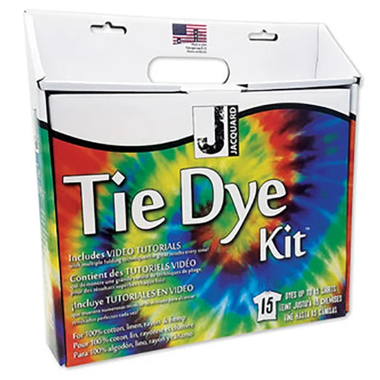 Jacquard Funky-Groovy Large Tie-Dye Kit - For 15 Shirts