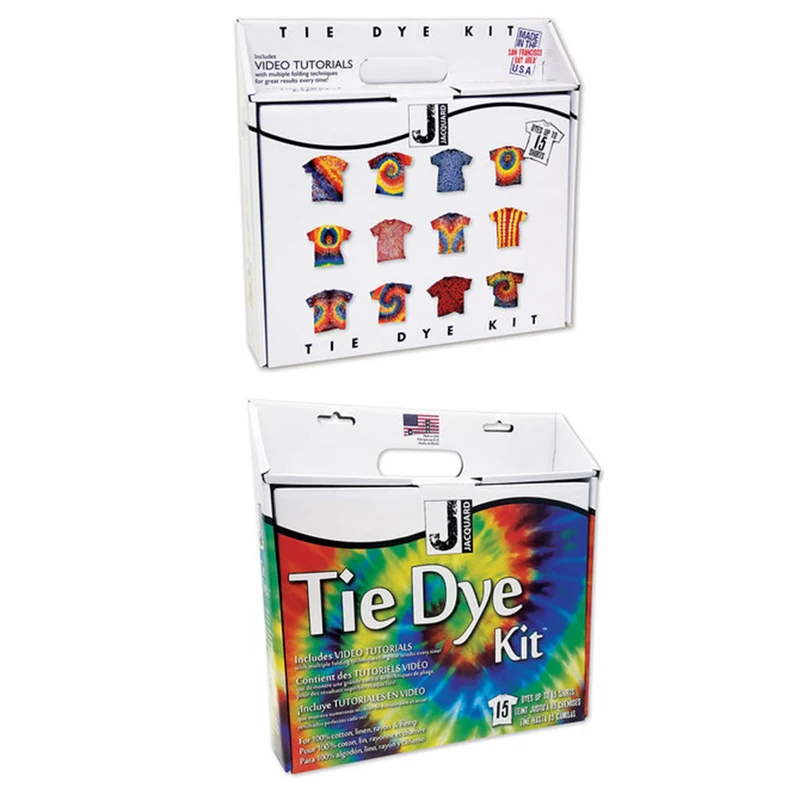 Jacquard Funky-Groovy Large Tie-Dye Kit - For 15 Shirts