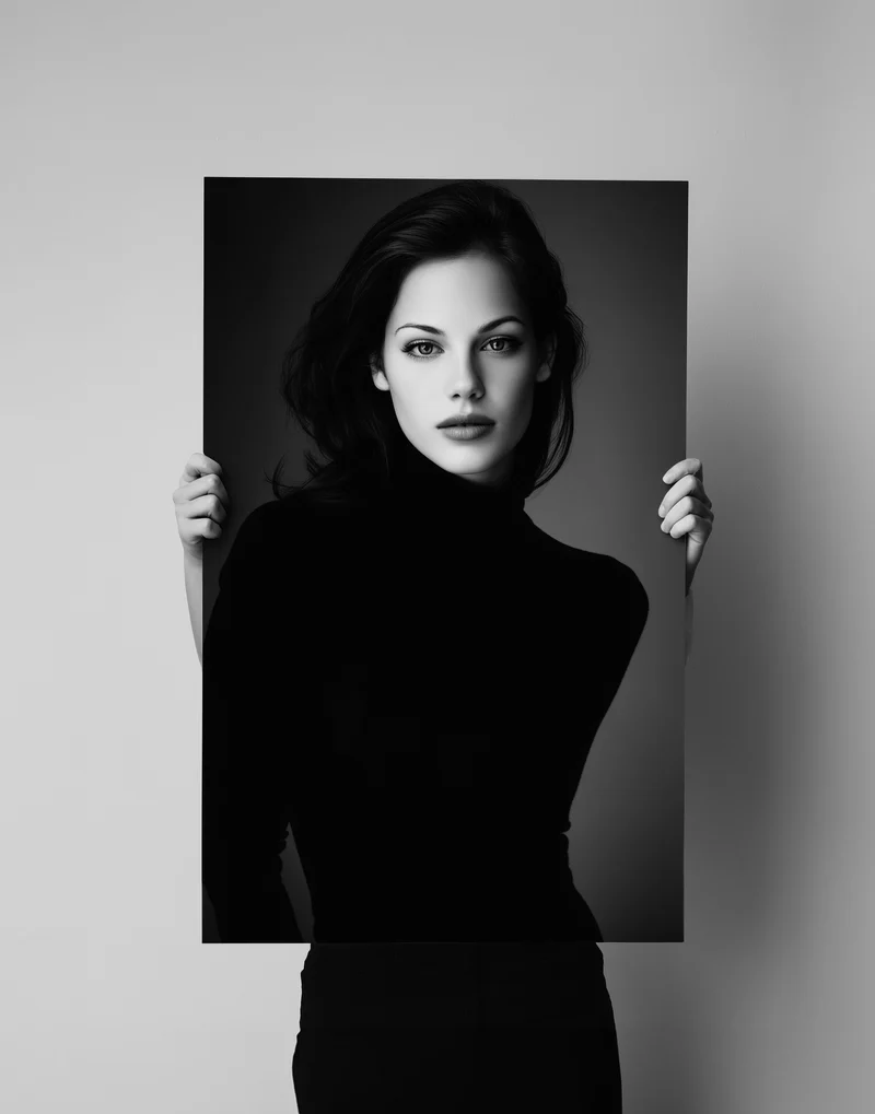 Schwarz-Weiß Set – Silhouetten & Formen
