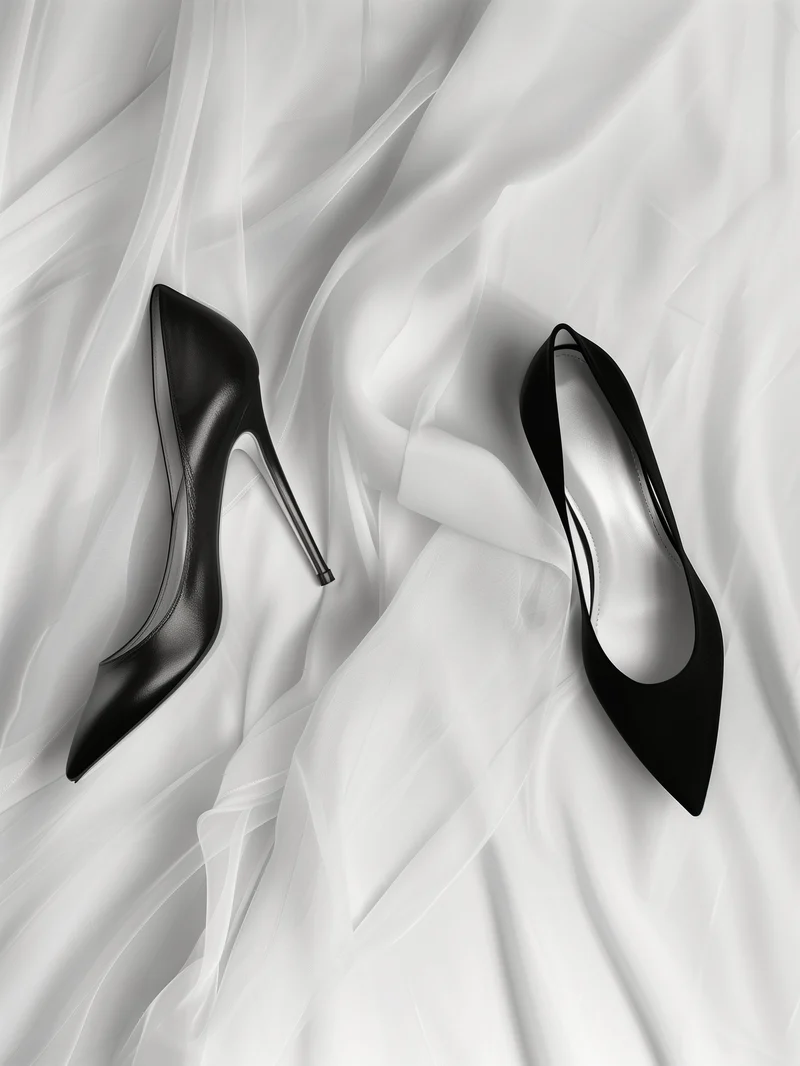 Eleganz Set – Fashion in Schwarz-Weiß